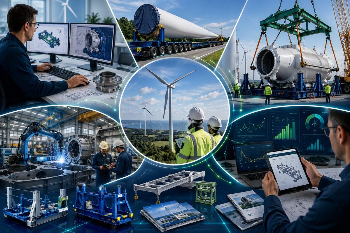 Verdiona engineers working across design, tooling and field execution